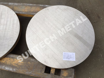 Китай Титан SB265 Gr.1/сталь углерода одетое Tubesheet для конденсаторов поставщик