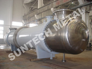 Китай Конденсатор пробки раковины для PTA, оборудования химического процесса Titanium охладителя Gr.2 поставщик
