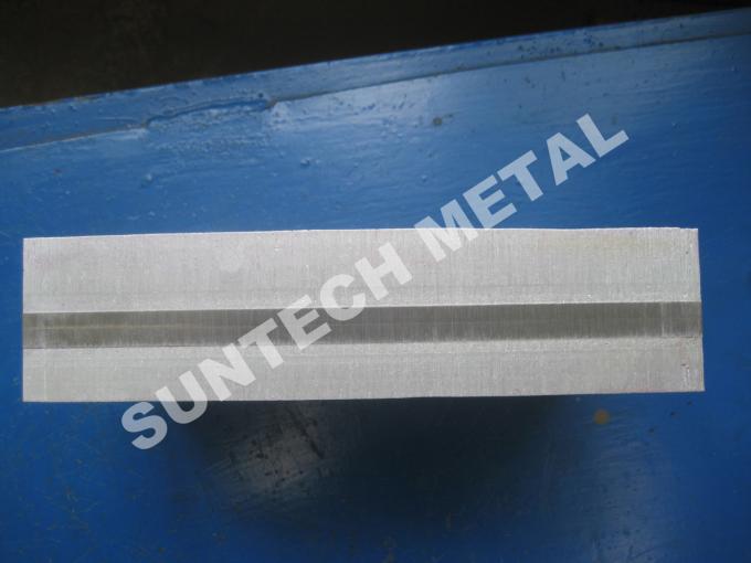 Плита разнослоистой медной алюминиевой нержавеющей стали A1050/C1020 одетая для переходного соединения